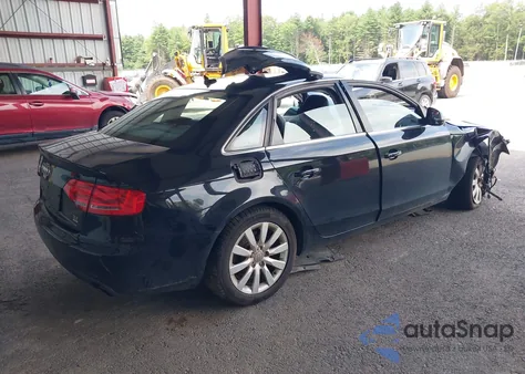 2009 Audi A4 3.2 Premium Plus from USA, damaged, VIN WAULK78K19N007820